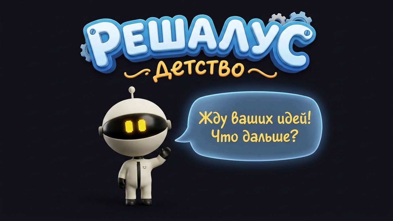 Решалус ждёт идей зрителей